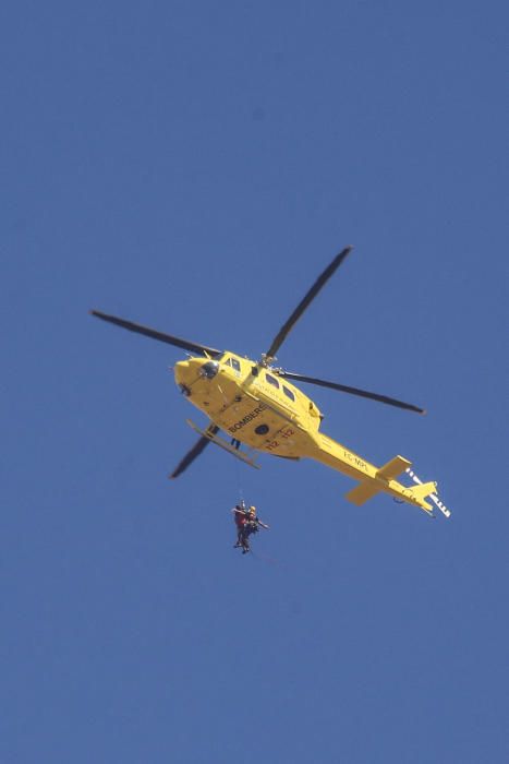 Rescate parapentista Redován