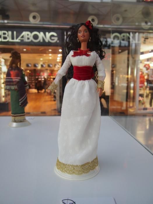 Exposición de Barbie en el centro comercial Intu Asturias