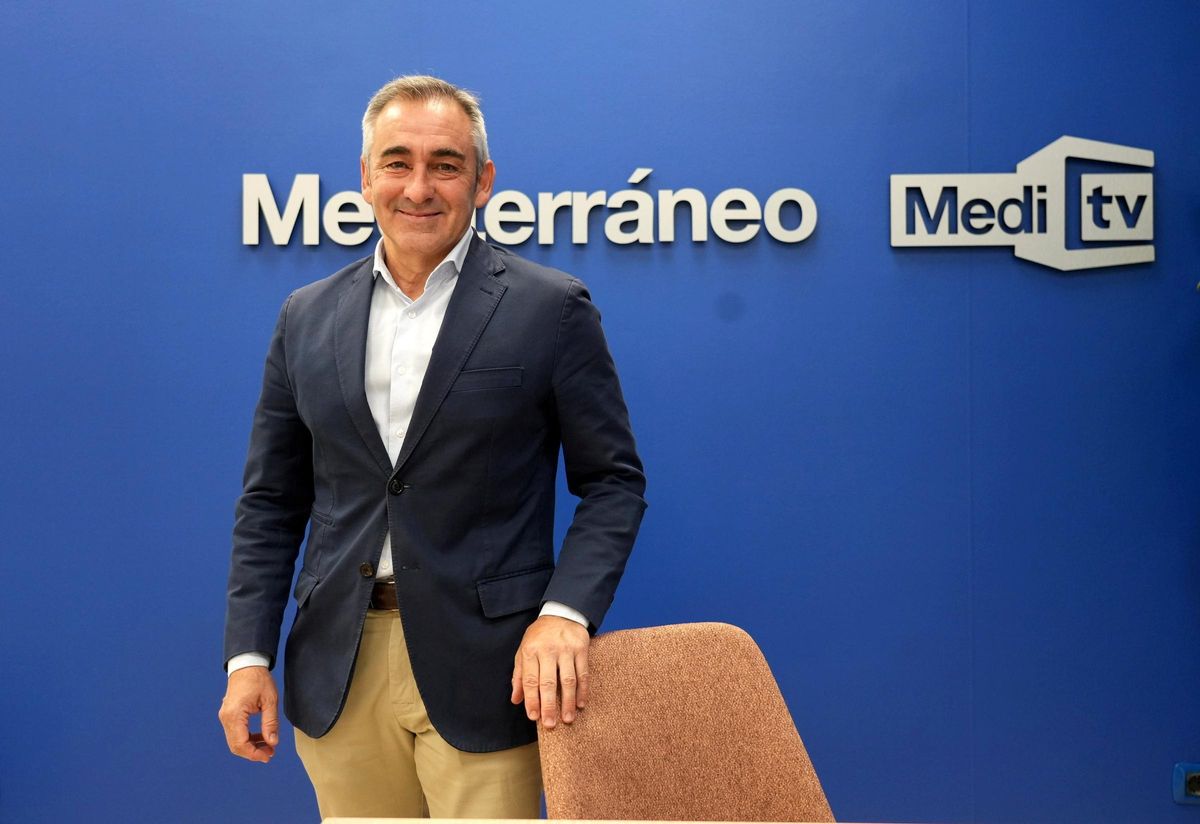 El conseller de Agricultura, momentos antes de la entrevista.