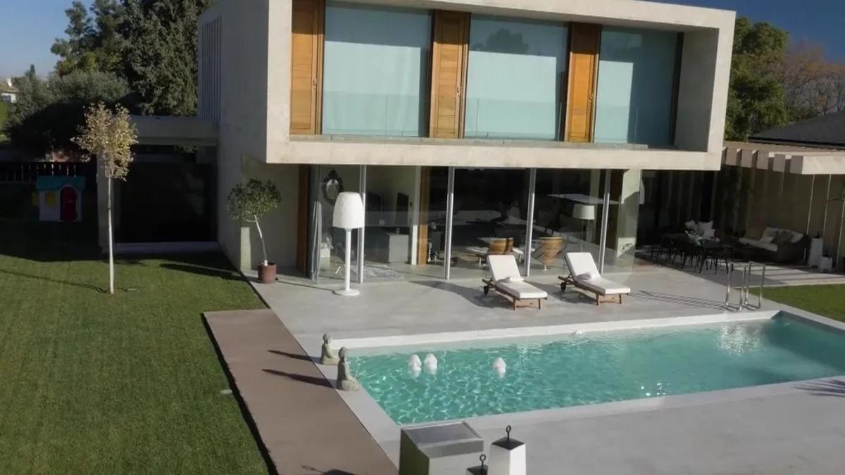 Zona exterior de la casa de Joaquín.