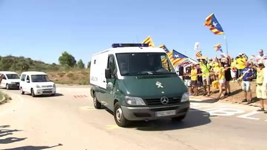 Forcadell y Bassa ya están en la cárcel de Puig de les Basses