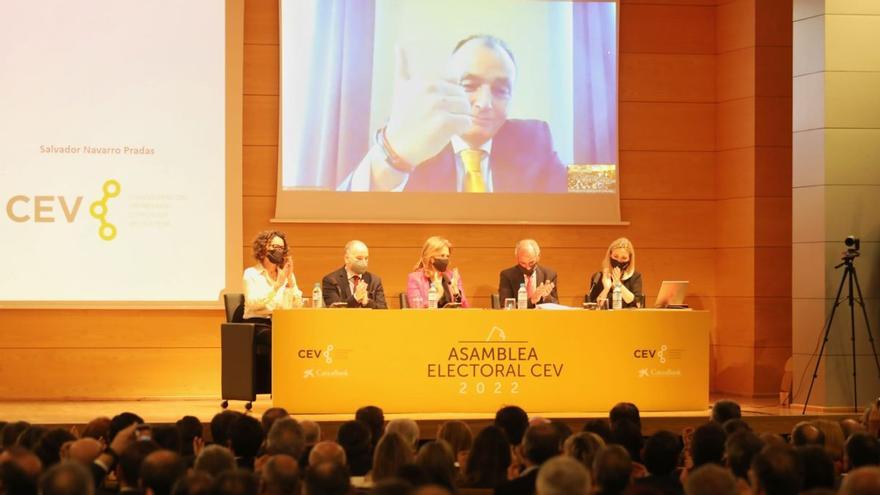 La CEV reelige a Salvador Navarro como presidente de la patronal valenciana