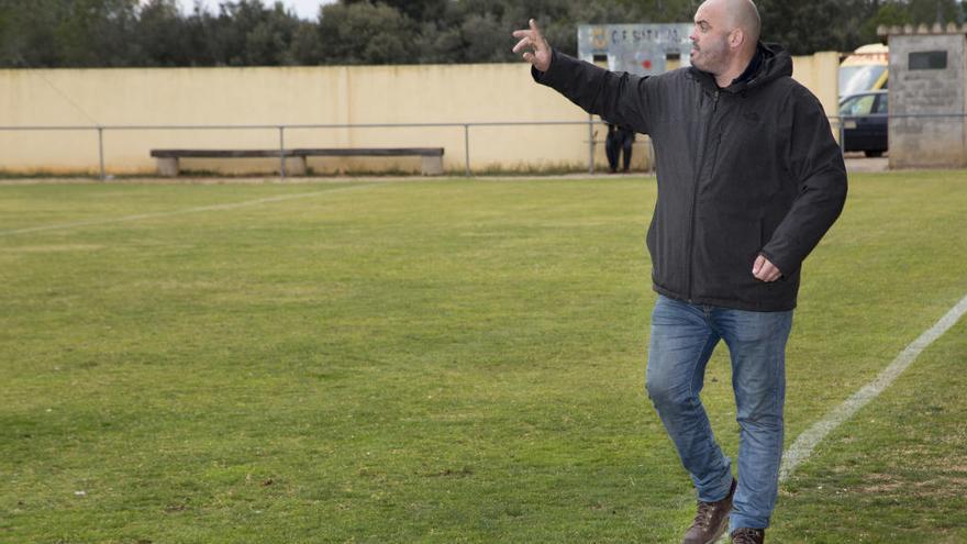 Txema Ortega, en un Sant Miquel-Cistella d&#039;aquesta temporada