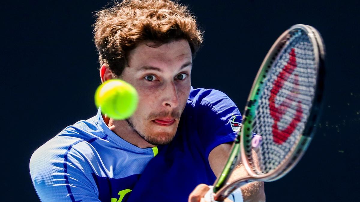 Pablo Carreño, en su partido de primera ronda.