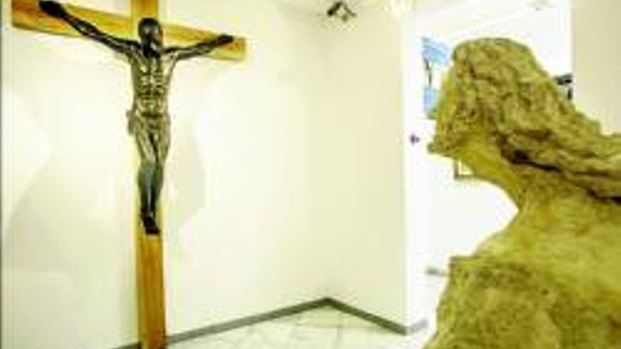 El Bellas Artes exhibe tres esculturas de Cristo hasta el próximo 25 de abril