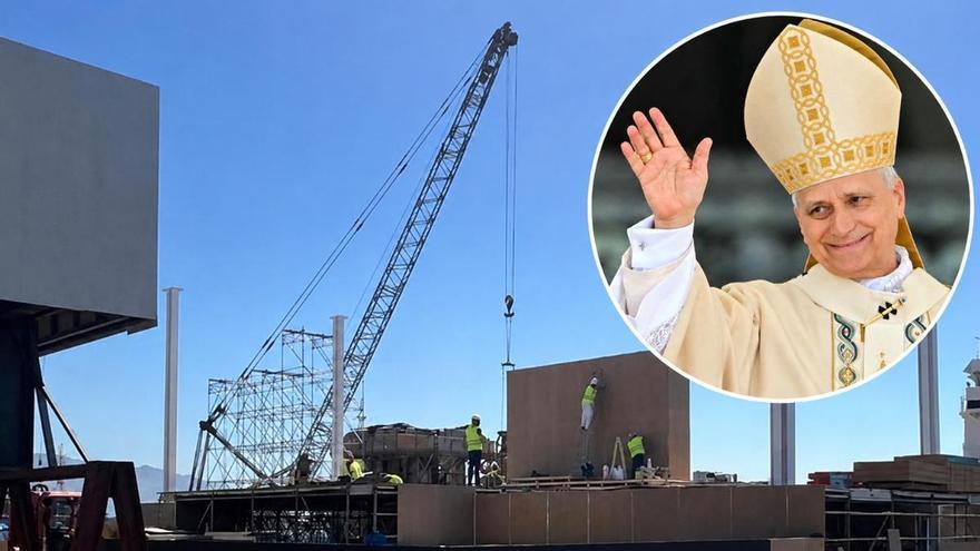 La contratación de guaguas, al límite ante la visita del Papa a Canarias: "Estamos tocando techo"