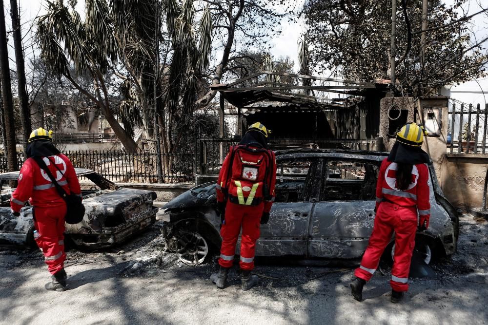 Ya son 85 los fallecidos por los incendios en Grecia