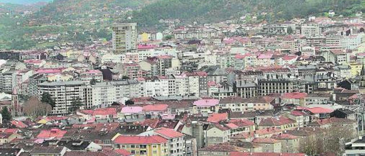 Ciudad de Ourense.