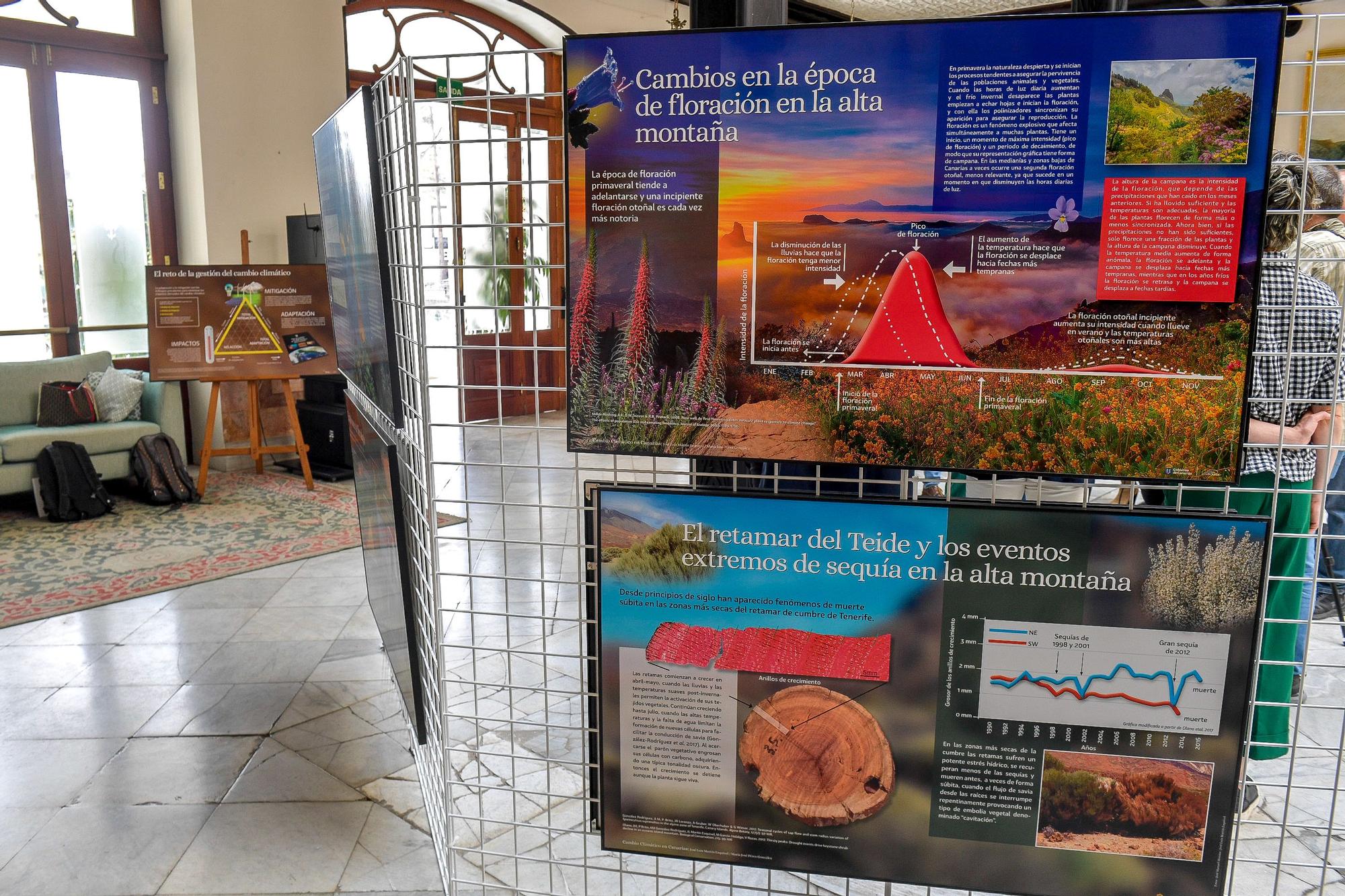 Exposición itinerante sobre el efecto de la crisis climática en Canarias