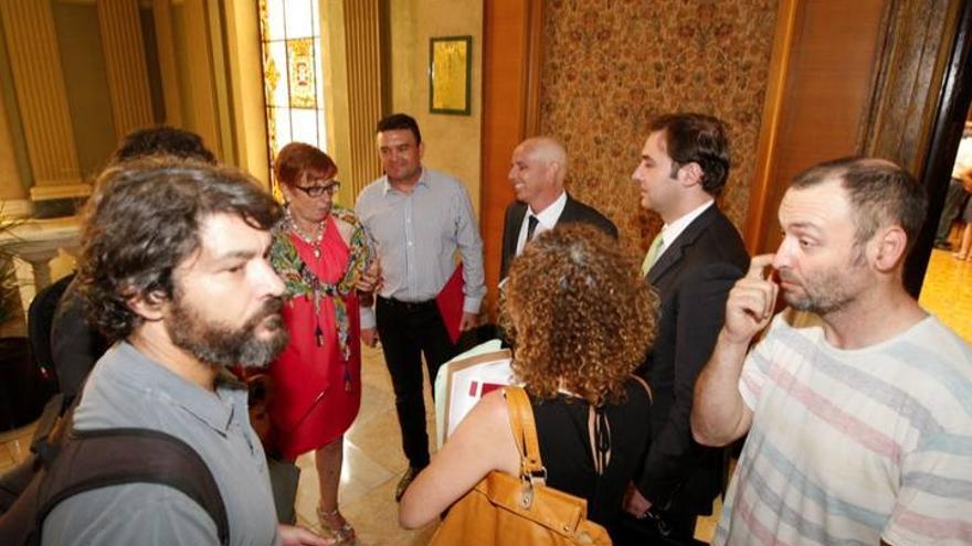 Primer pleno de Ballesta como alcalde de Murcia