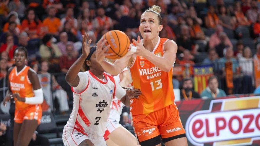 Valencia Basket solventa el trámite en el Roig Arena y se medirá al Girona en semifinales