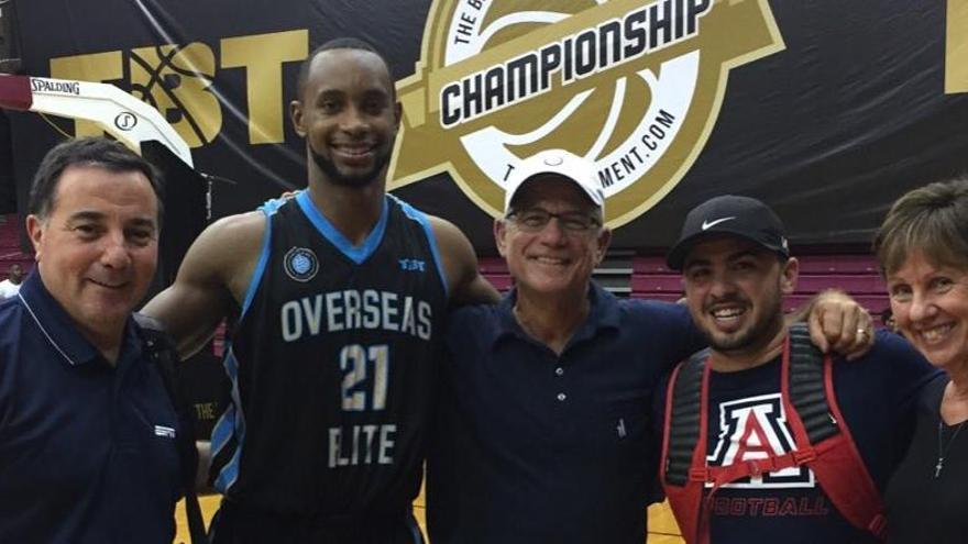 Kyle Fogg, tras su exhibición en las semifinales del torneo americano.