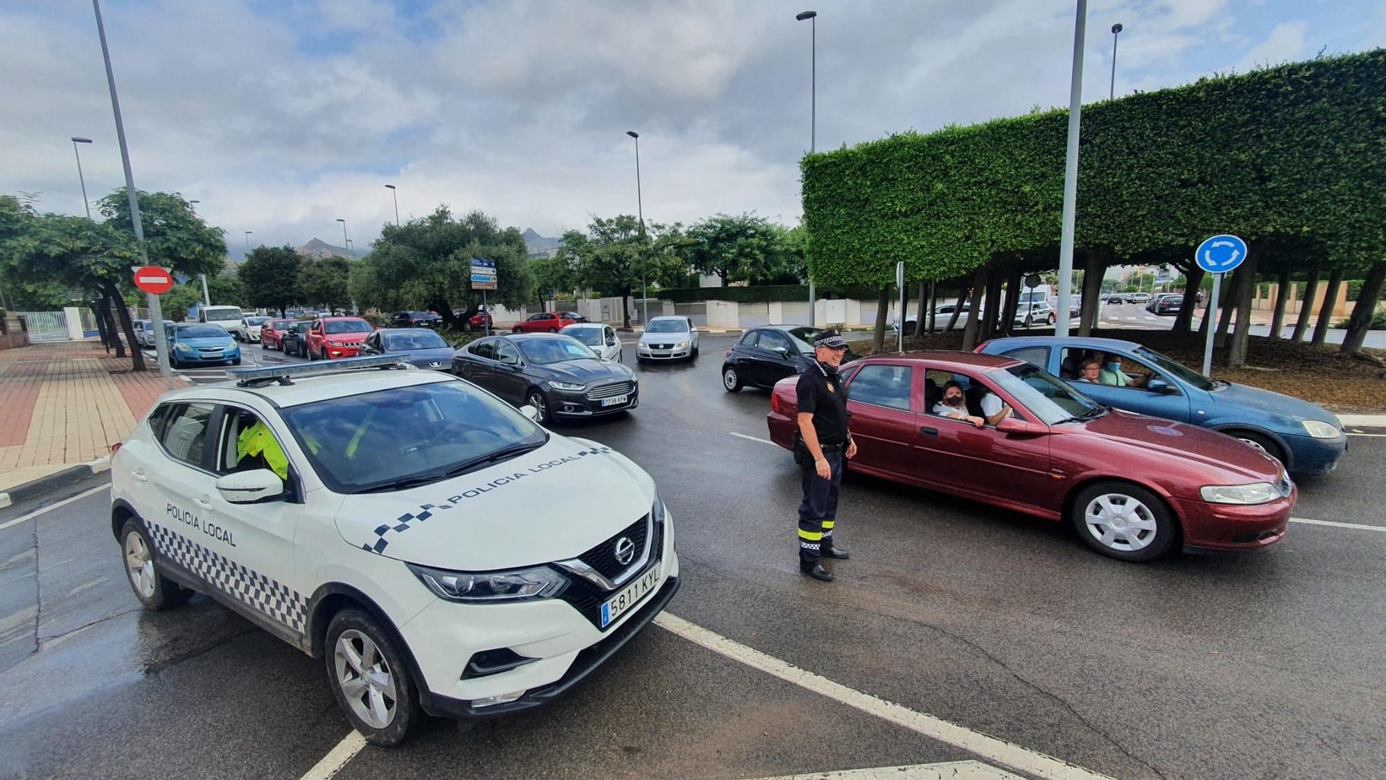 Impactantes imágenes del aguacero caído en Benicàssim