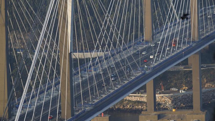 Puente de Rande en la AP-9.