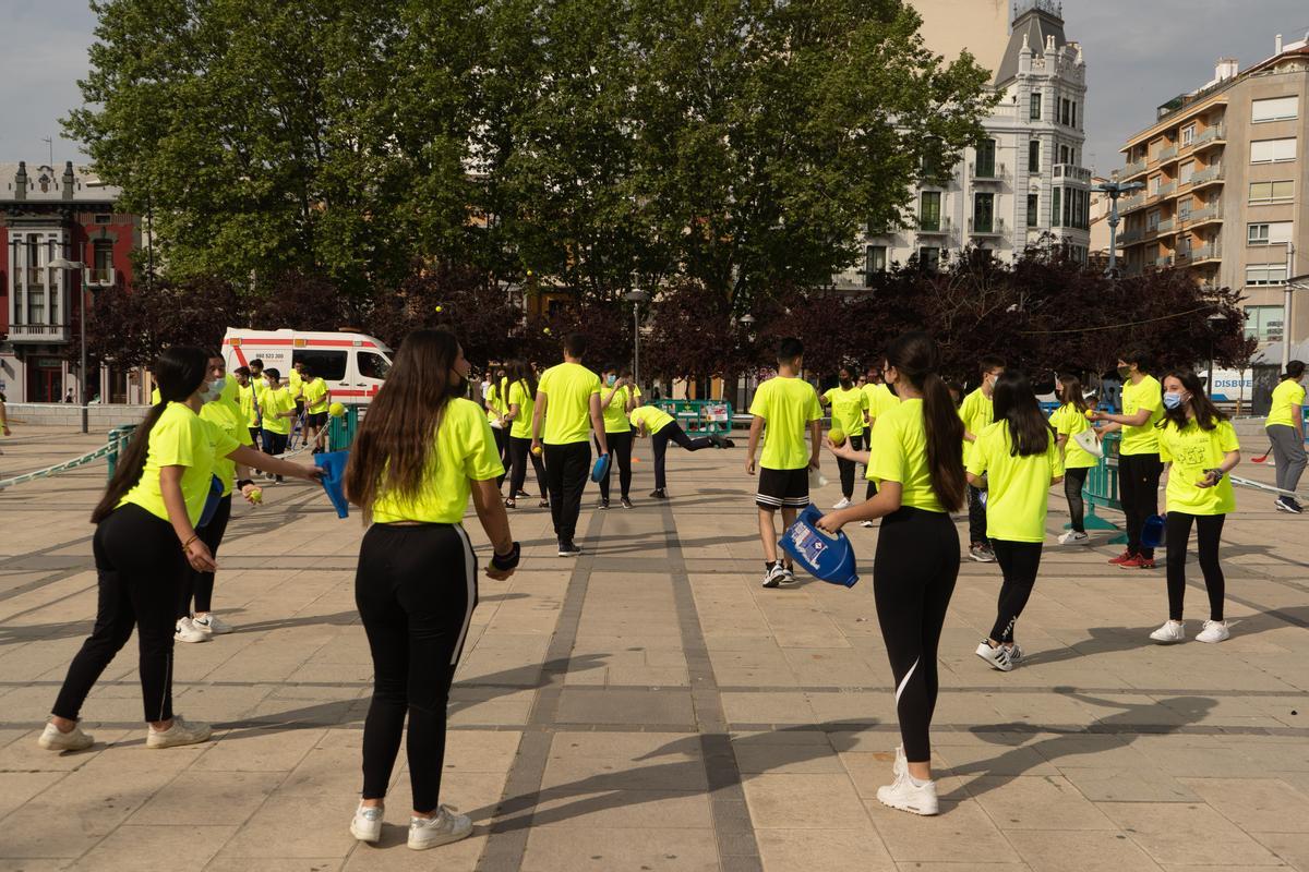 GALERÍA | Zamora celebra el Día de la Educación Física en la calle