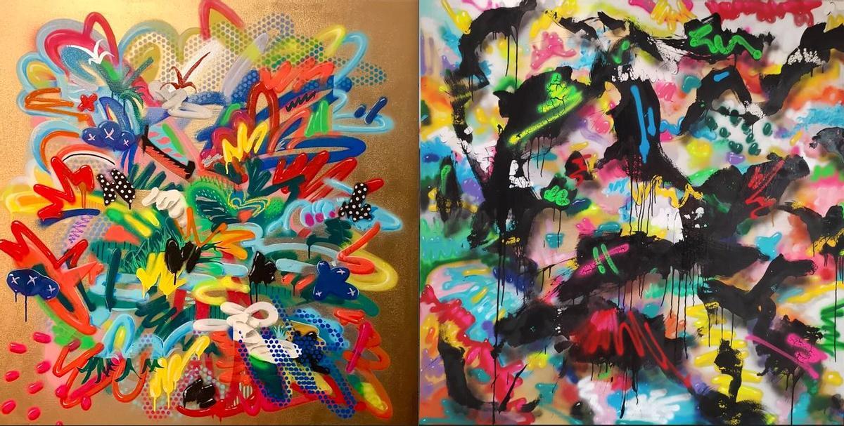 Dos obras de Edufuzz