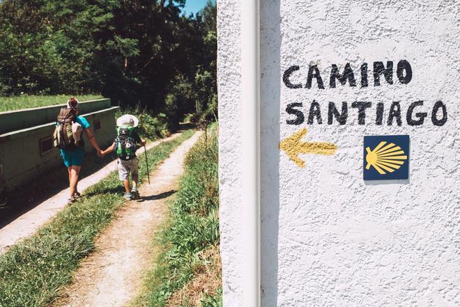 Camino de Santiago en familia