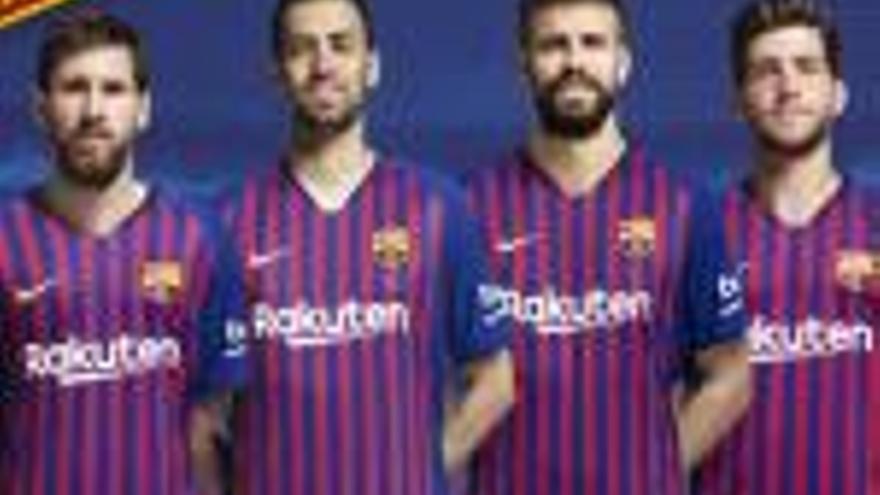 El Barça escull capitans: Messi,  Piqué, Busquets i  Sergi Roberto