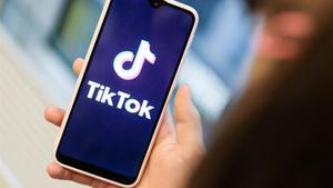 La ’app’ Tik Tok, en un móvil.