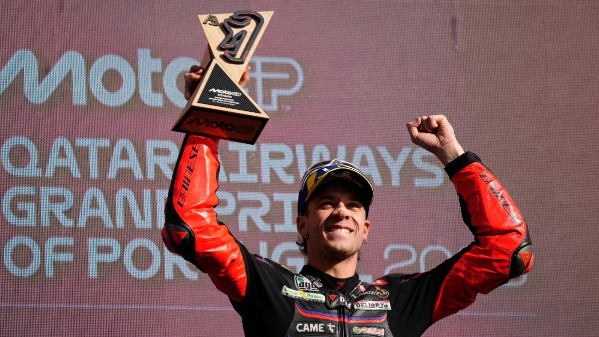 Bezzecchi se llevó la victoria en Portimao