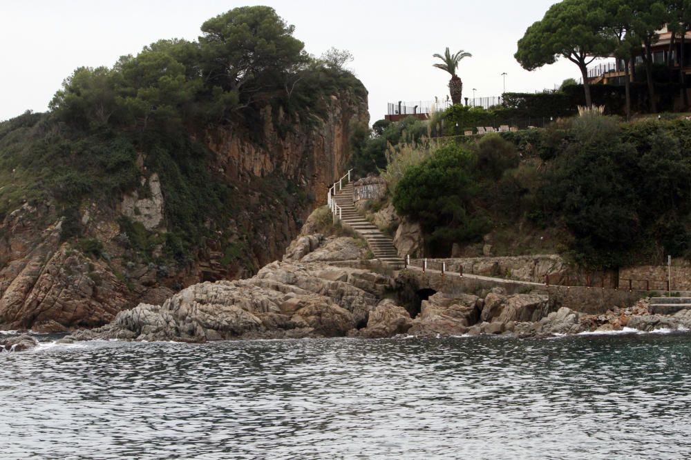 Blanes recuperarà el camí de ronda de cala Bona pels dos costats