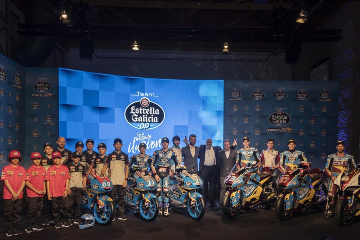 Presentación equipo Estrella Galicia 0,0 2019