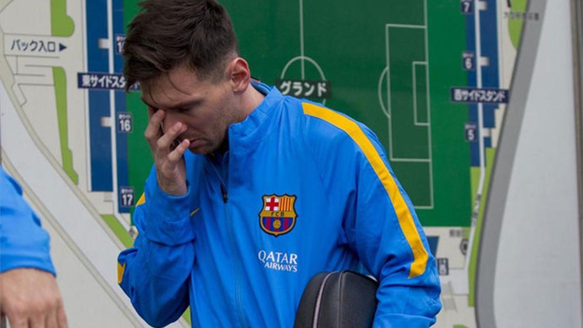 Messi es baja en la semifinal del Mundial de Clubes
