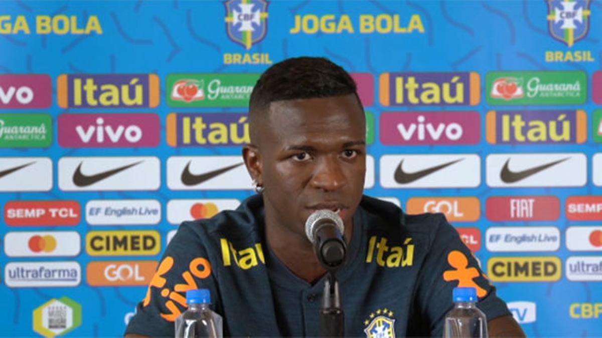 Vinicius: Zidane dice que voy a jugar mucho tiempo en el Madrid, como Marcelo y Casemiro