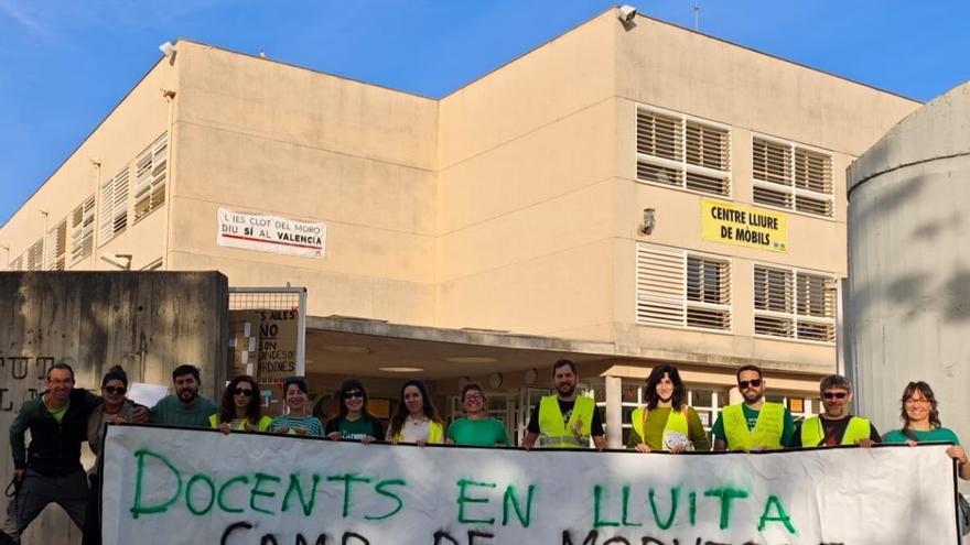 La huelga educativa se refuerza en Morvedre "pese a las medidas coercitivas"