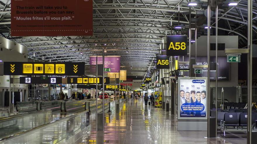 Aeropuerto de Bruselas.