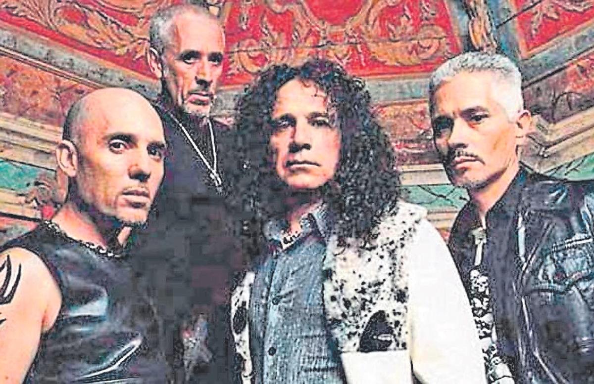La banda madrileña de Heavy Metal Obús.