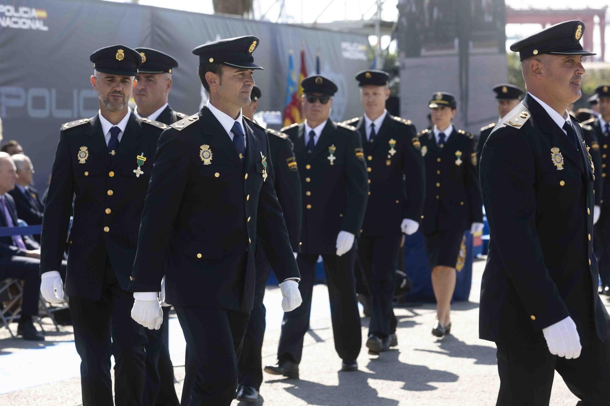 Actos de la festividad de la Policía Nacional