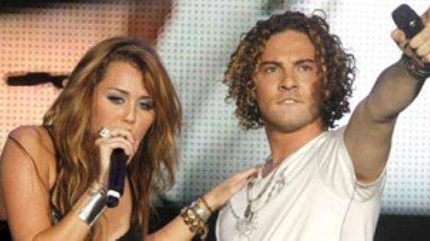 Miley Cyrus y David Bisbal