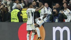Real Madrid - Leipzig: El gol de Vinicius