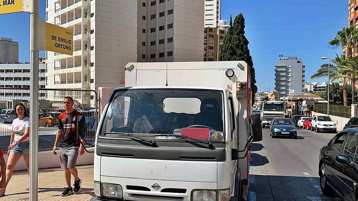 Imagen de uno de los tramos de la avenida Emilio Ortuño de Benidorm. | INFORMACIÓN