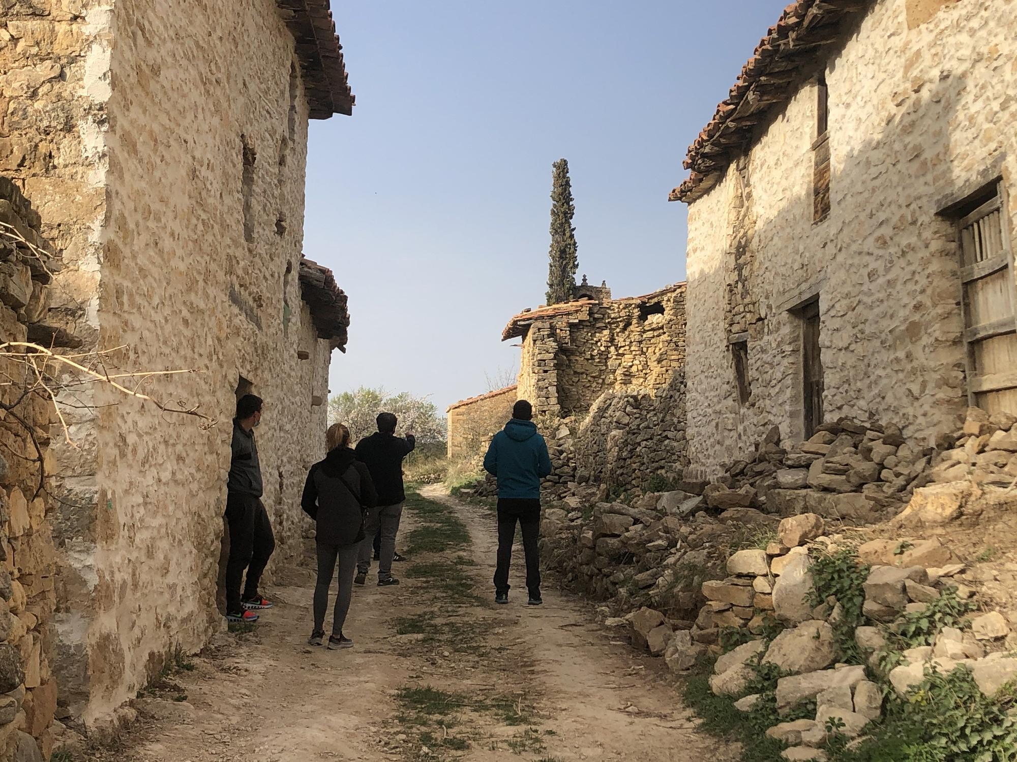 Les Alberedes, un poblado abandonado de Els Ports en el que se proyectan alojamientos rurales.