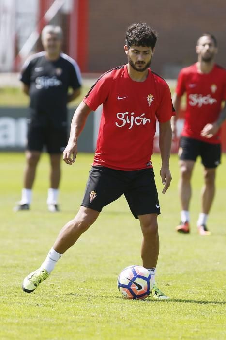 Entrenamiento del Sporting