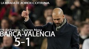 Recopilació de les millors fotografies del partit Barça-València per Jordi Cotrina.