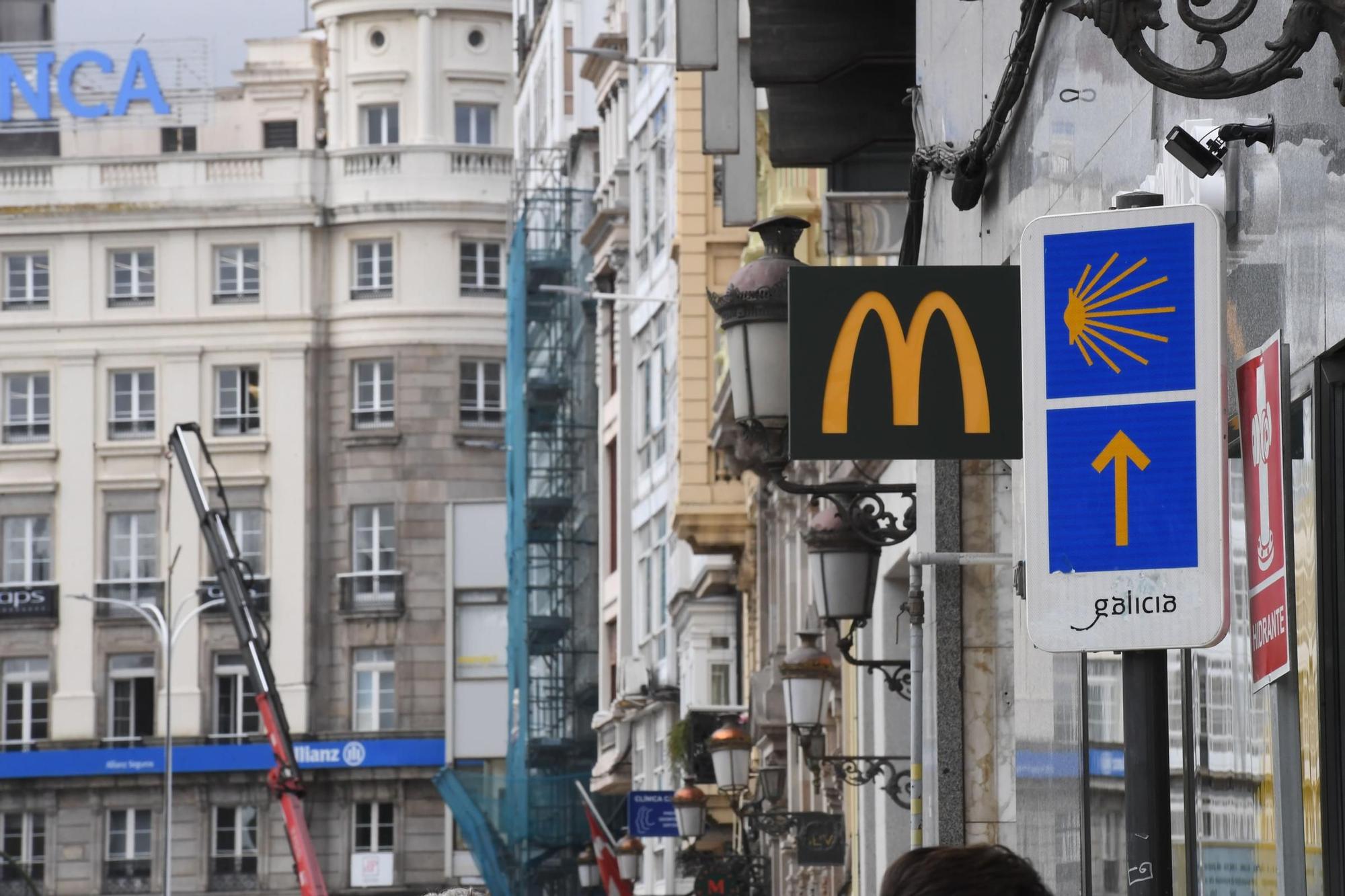 Así es el nuevo McDonald's del centro de A Coruña