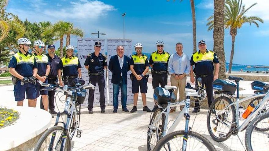 Vélez vuelve a tener patrullas en bicicleta