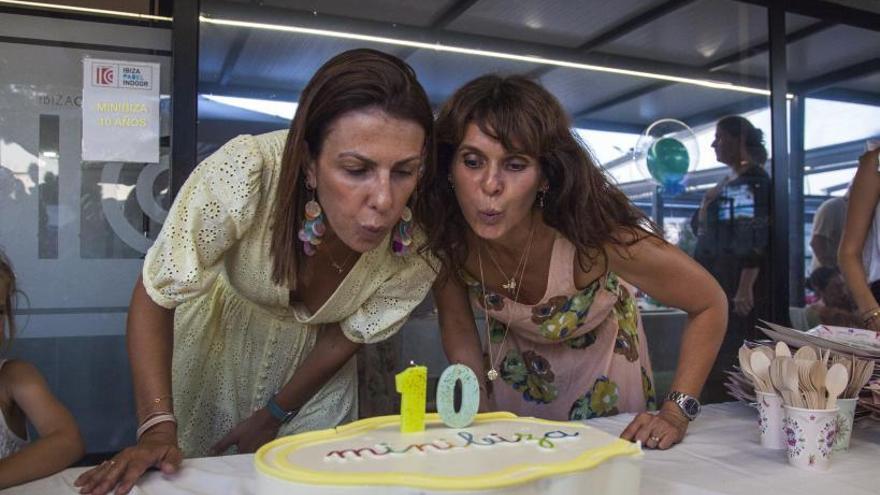 Virginia Marí y Marie Hélène celebran los 10 años. | MINIBIZA