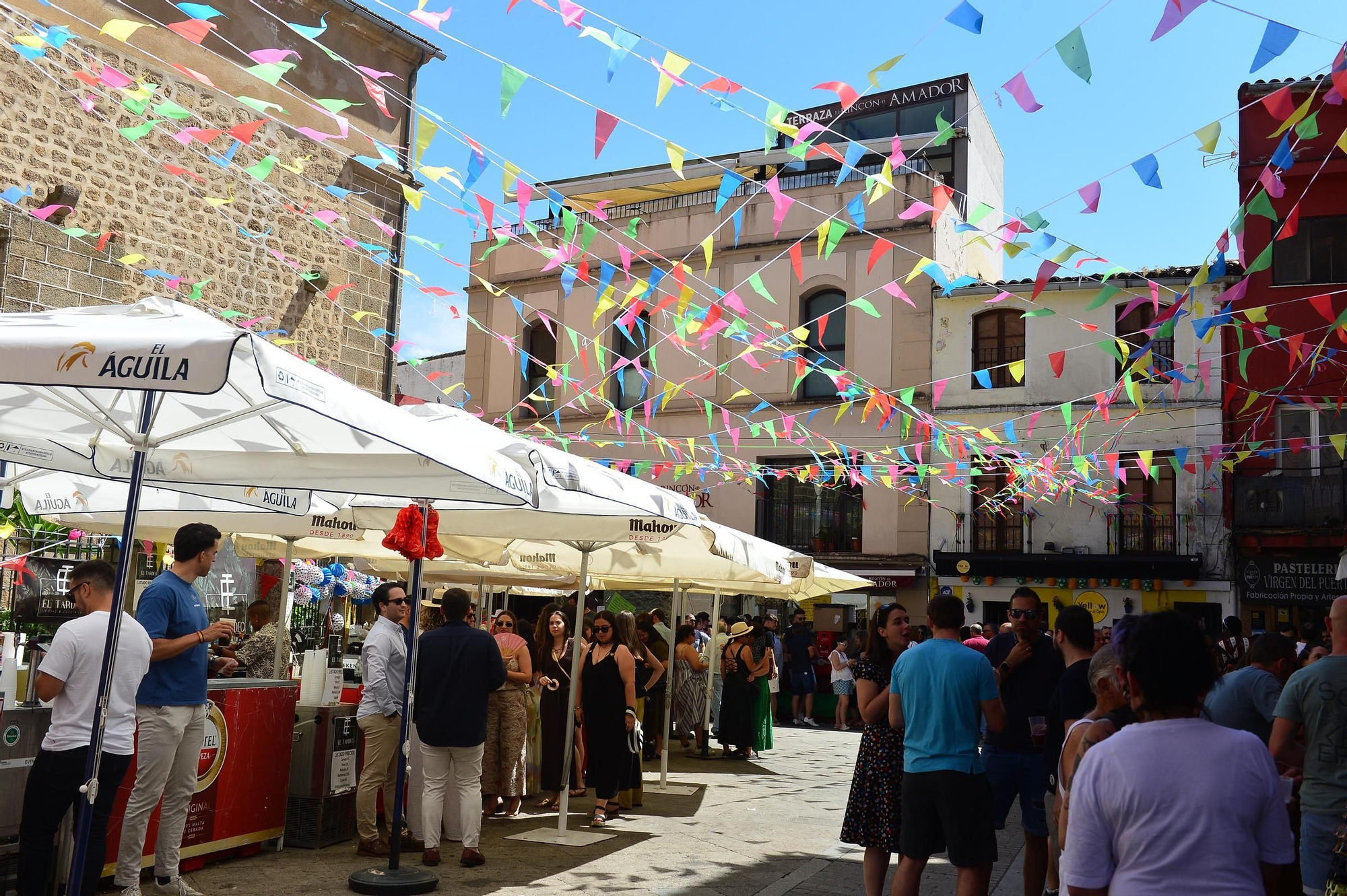 FOTOGALERÍA | Búscate en las cañas del sábado de feria en Plasencia