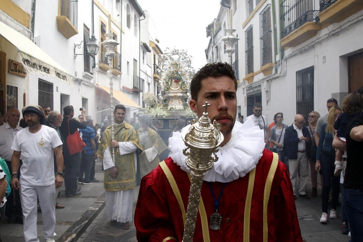 La Virgen de la Cabeza recorre las calles del casco histórico