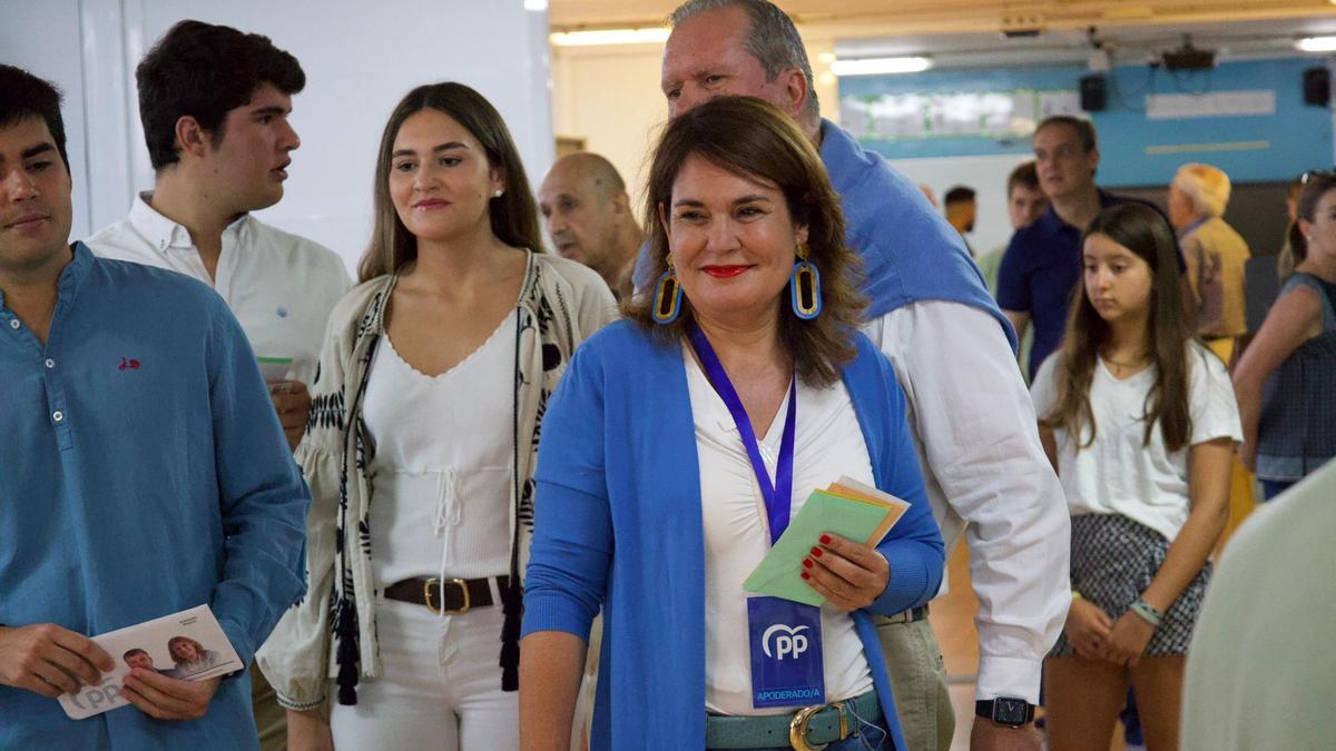 La candidata del PP a la alcaldía de Las Palmas de Gran Canaria en las elecciones municipales 2023, Jimena Delgado.