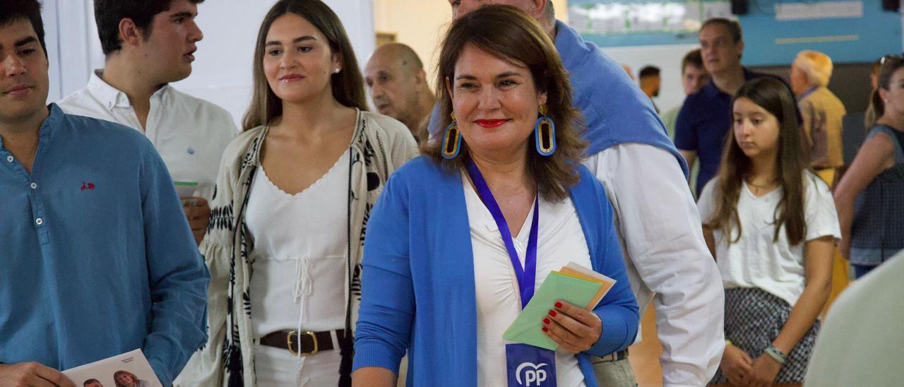 La candidata del PP a la alcaldía de Las Palmas de Gran Canaria en las elecciones municipales 2023, Jimena Delgado.