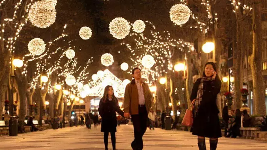 Luces de Navidad en Palma