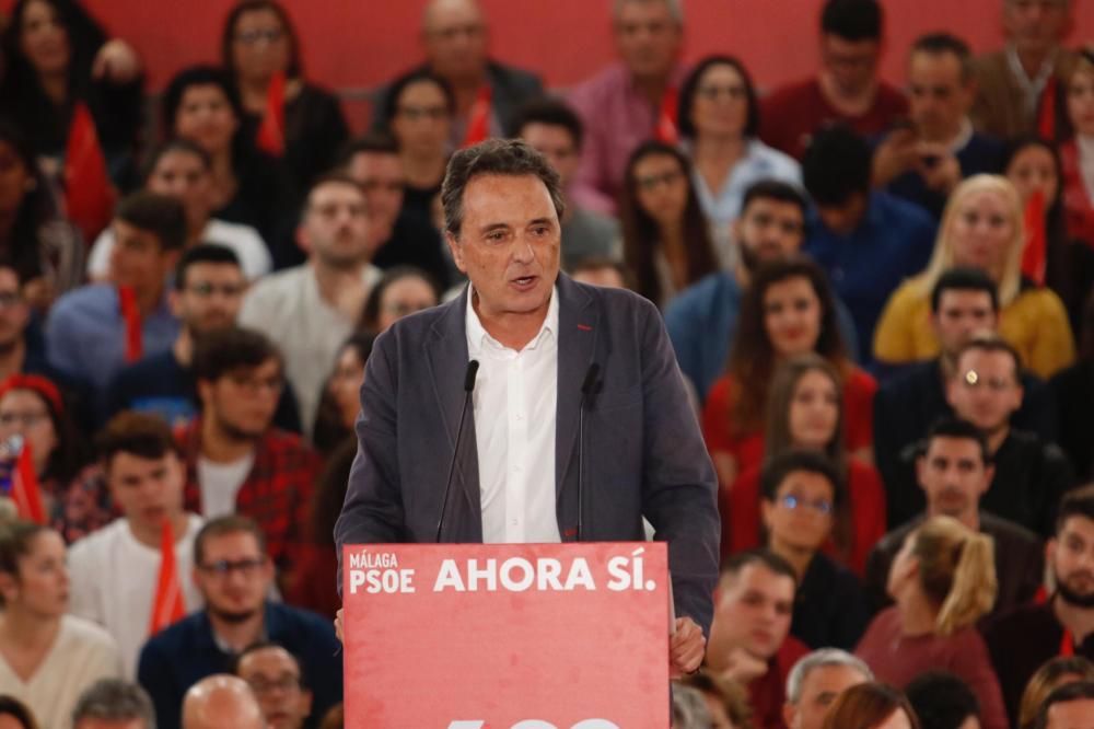 Mitin de Pedro Sánchez en Torremolinos en la campaña del 10-N-