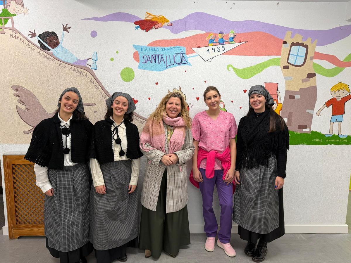 Jacobi Ceballos visita a Las Lavanderas.