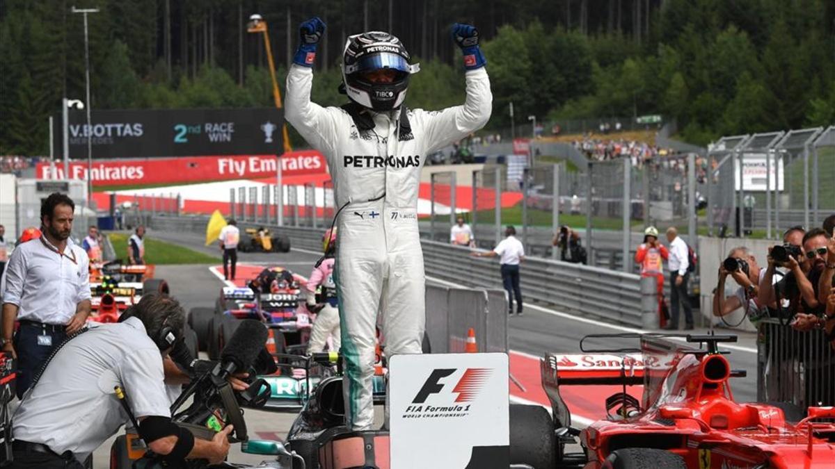 Bottas, ganador en Austria