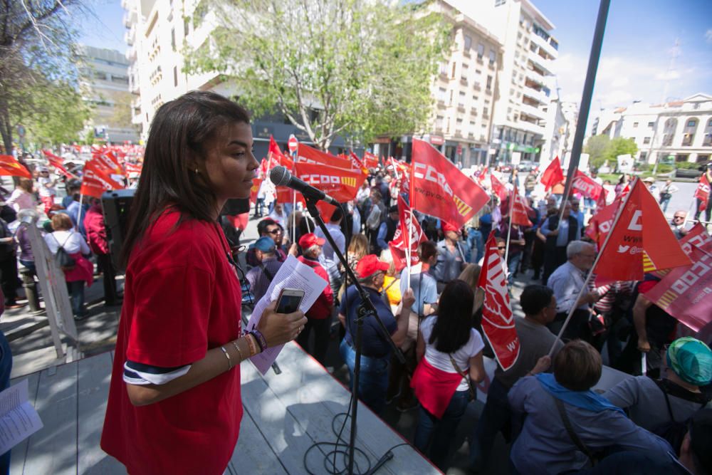 Los sindicatos convocan una manifestación para pedir empleos decentes y un equilibrio presupuestario para las jubilaciones